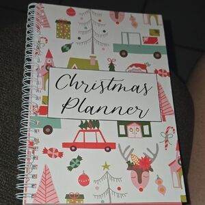 Festive Christmas Planner with Spiral Binding